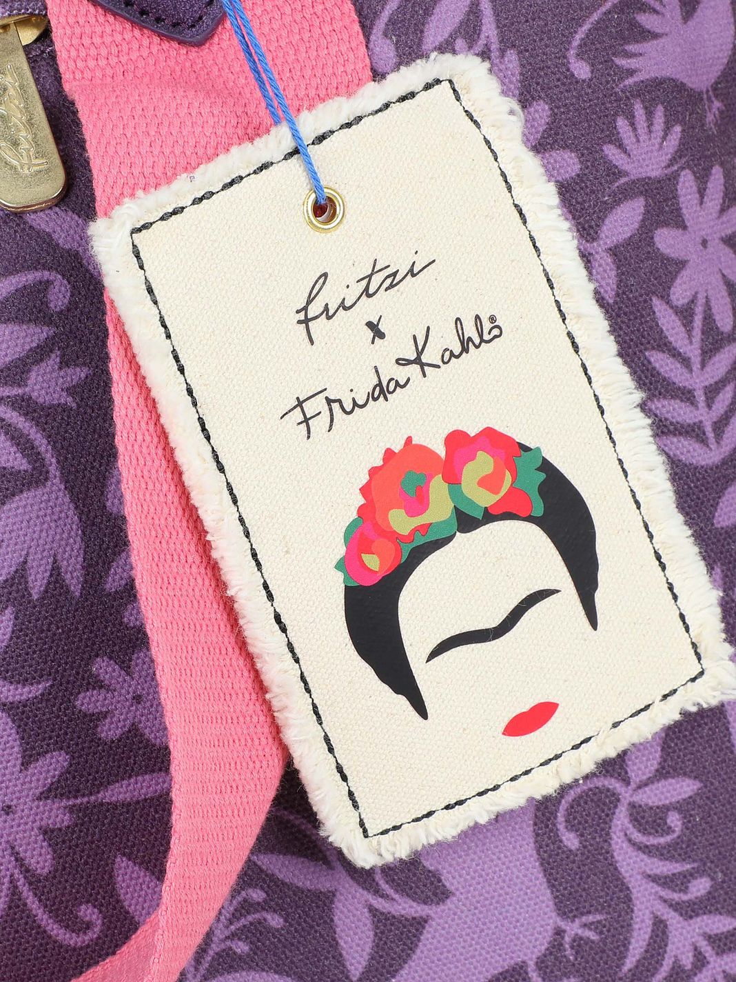 Fritzi aus Preußen Fritzi x Frida Kahlo Limited Zaino da giorno 50 cm Fritzi aus Preußen Fritzi x Frida Kahlo Limited Zaino da giorno 50 cm