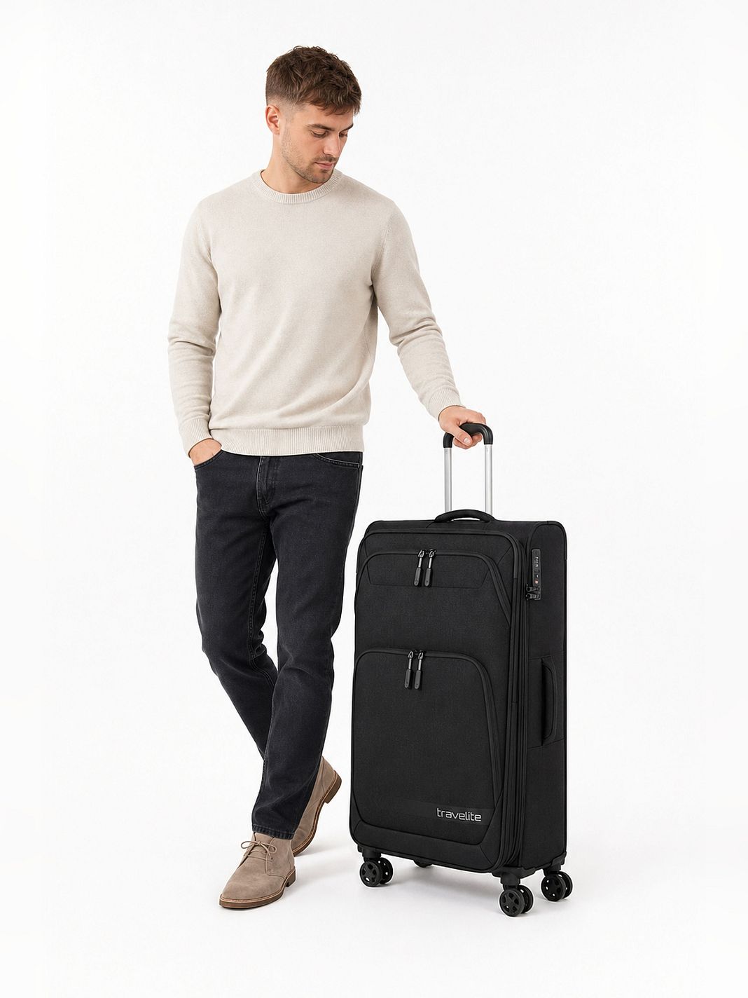 Travelite Kick Off 4 ruote Carrello L 78 cm espandibile Travelite Kick Off 4 ruote Carrello L 78 cm espandibile