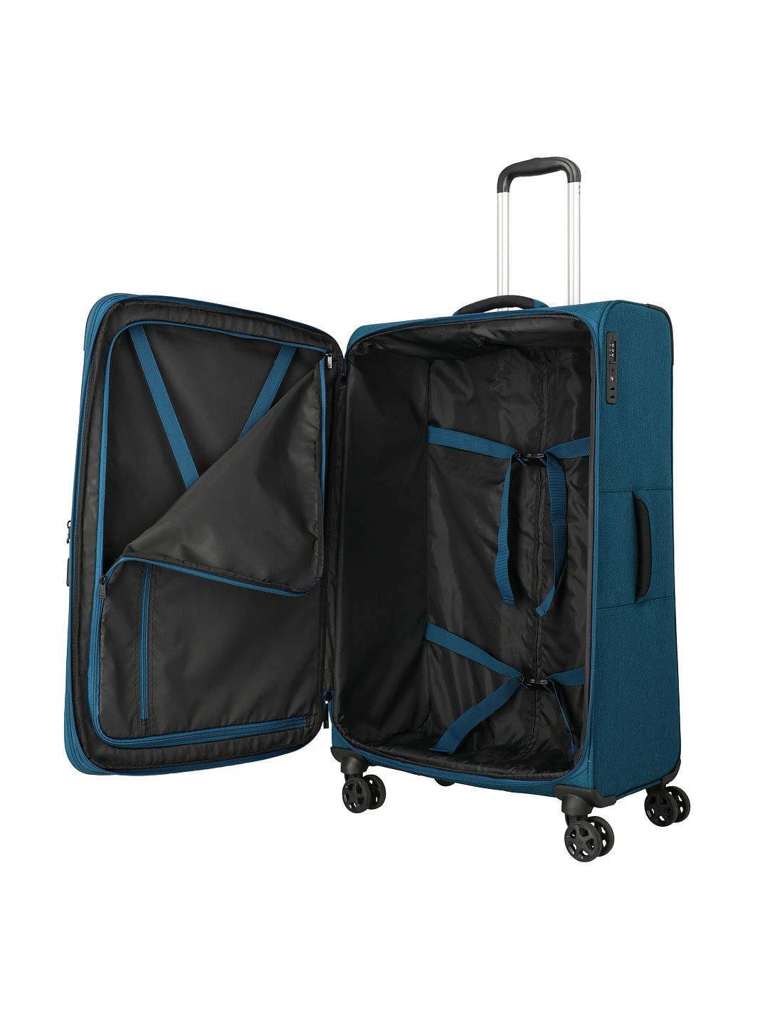 Travelite Kick Off 4 ruote Carrello L 78 cm espandibile Travelite Kick Off 4 ruote Carrello L 78 cm espandibile