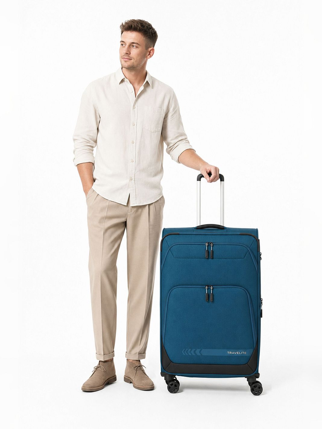 Travelite Kick Off 4 ruote Carrello L 78 cm espandibile Travelite Kick Off 4 ruote Carrello L 78 cm espandibile