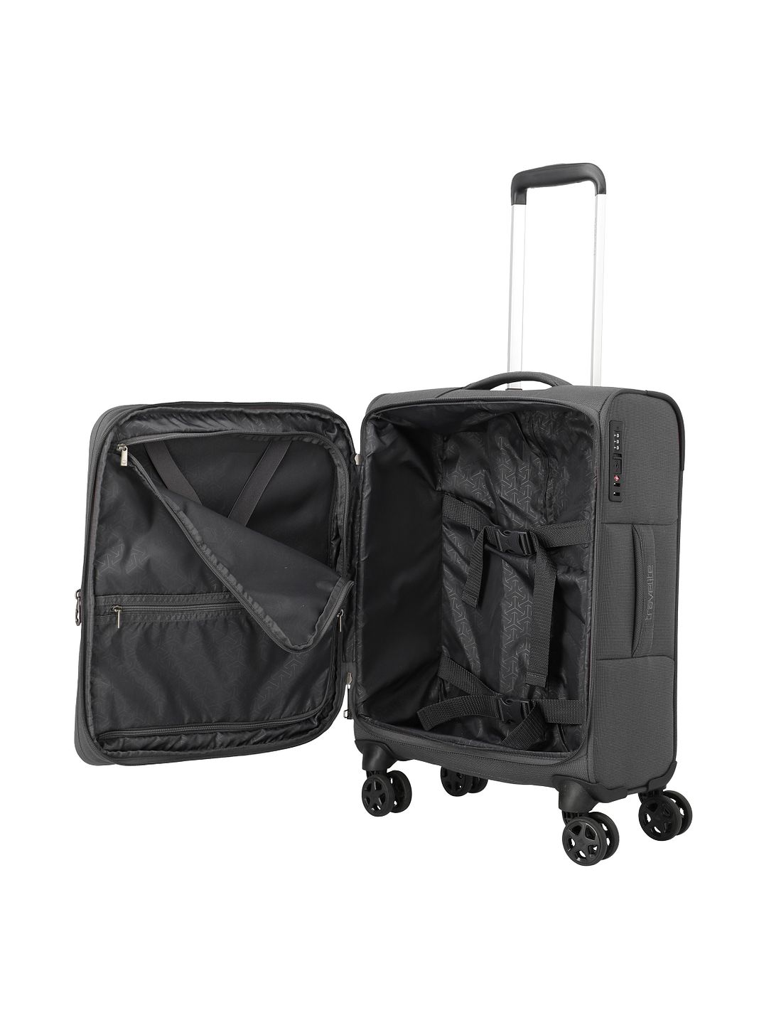 Travelite Cubis 4 ruote Trolley cabina S 55 cm espandibile Travelite Cubis 4 ruote Trolley cabina S 55 cm espandibile