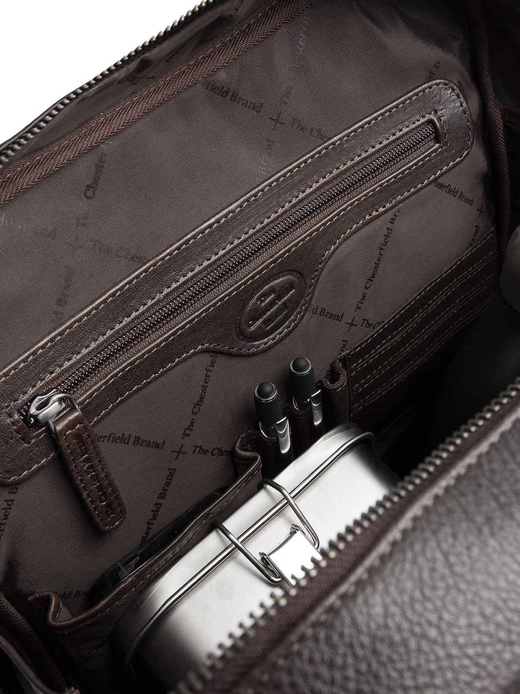 The Chesterfield Brand Marvello Daypack Läder 40 cm Laptopfack The Chesterfield Brand Marvello Daypack Läder 40 cm Laptopfack