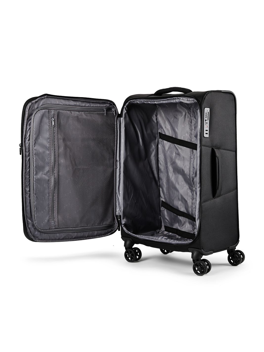 d & n Travel Line 9804 4 ruote Set di valigie 3 pezzi espandibile d & n Travel Line 9804 4 ruote Set di valigie 3 pezzi espandibile