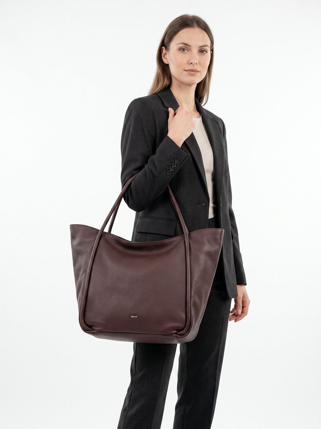 abro Willow Shopper Läder 50 cm abro Willow Shopper Läder 50 cm