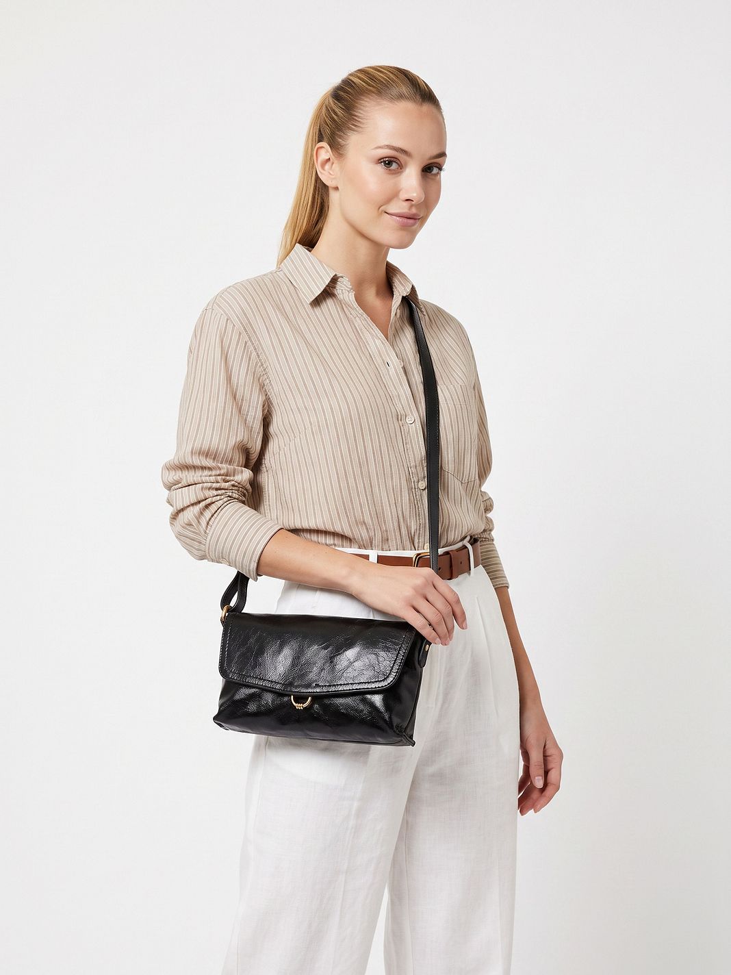Gianni Chiarini Eugenia Borsa a tracolla Vera Pelle 22.5 cm Gianni Chiarini Eugenia Borsa a tracolla Vera Pelle 22.5 cm