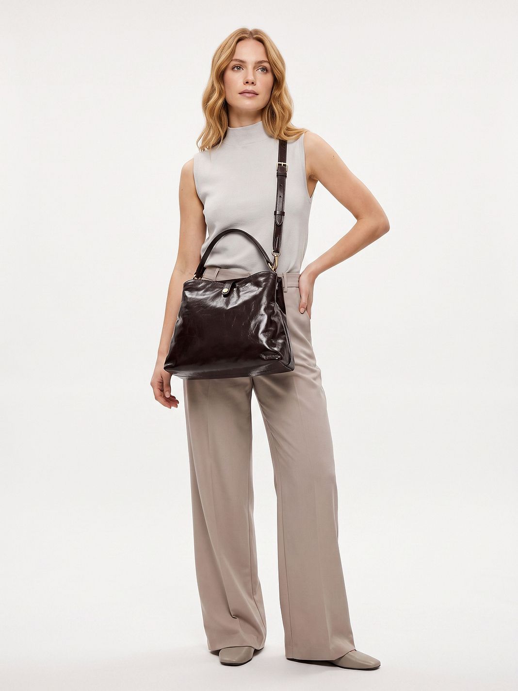 Gianni Chiarini Fiona Borsa a spalla Vera Pelle 36 cm Gianni Chiarini Fiona Borsa a spalla Vera Pelle 36 cm