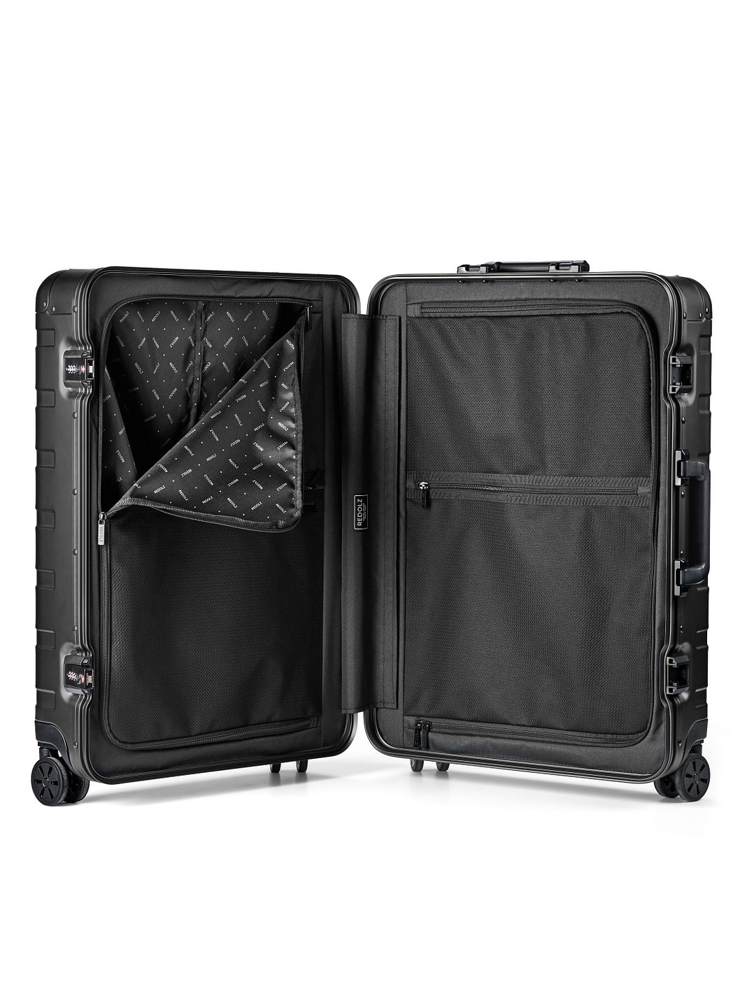 Redolz Juego de maletas de aluminio de 4 ruedas Pro S+L Redolz Juego de maletas de aluminio de 4 ruedas Pro S+L