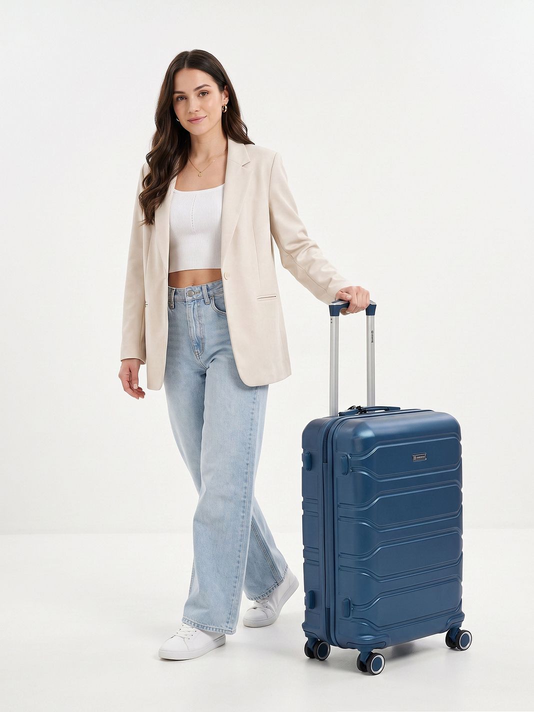 Benzi 5807 4-pyöräinen vetolaukku M 60 cm Benzi 5807 4-pyöräinen vetolaukku M 60 cm