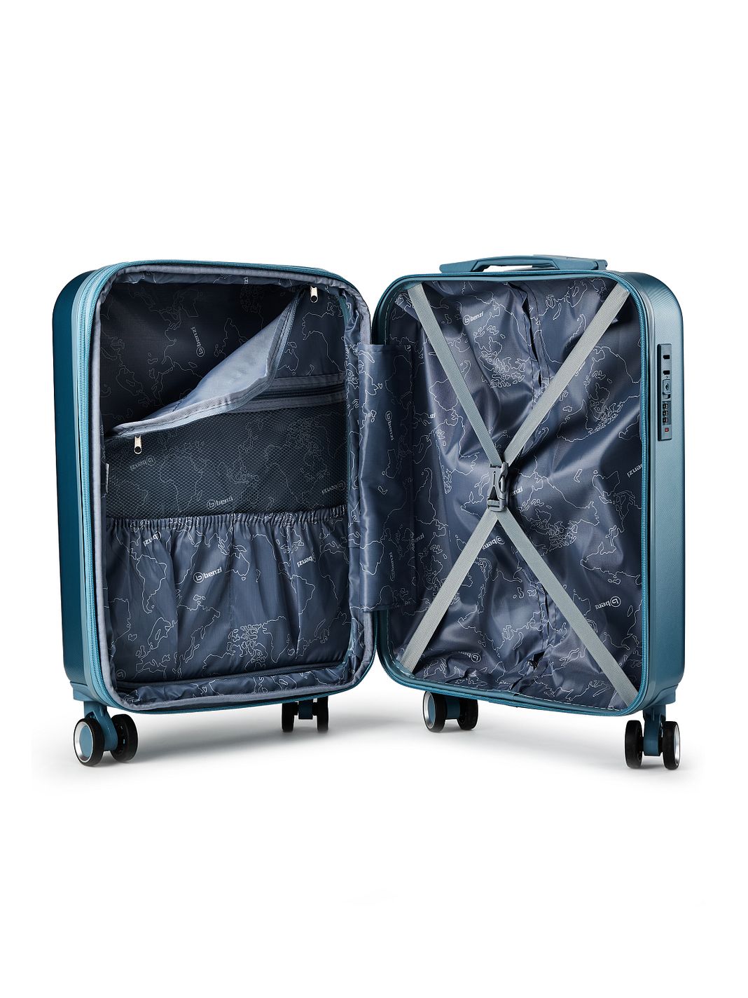 Benzi 5823 4-hjulet Håndbagage S 53 cm med ekspansion Benzi 5823 4-hjulet Håndbagage S 53 cm med ekspansion
