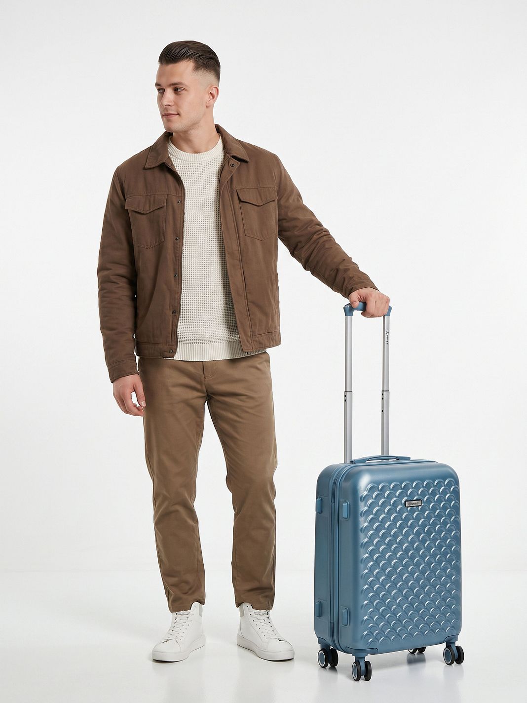 Benzi 5823 4-hjulet Håndbagage S 53 cm med ekspansion Benzi 5823 4-hjulet Håndbagage S 53 cm med ekspansion