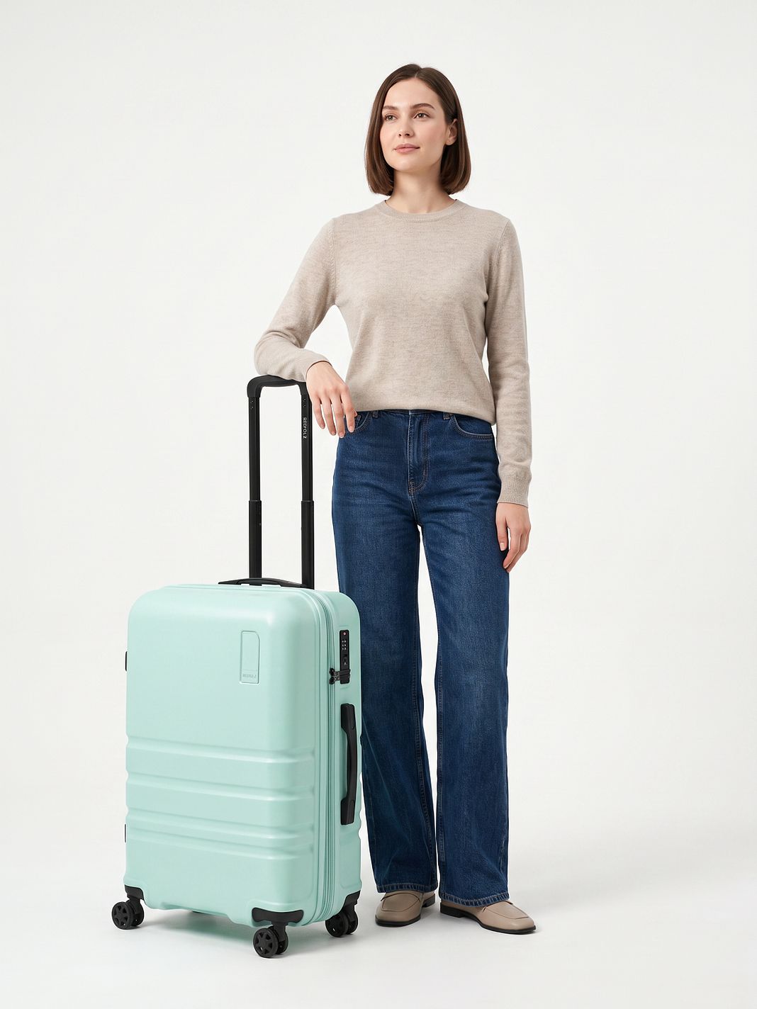 Redolz Pro ABS 4 ruedas Trolley 65 cm Con asa expansible Redolz Pro ABS 4 ruedas Trolley 65 cm Con asa expansible