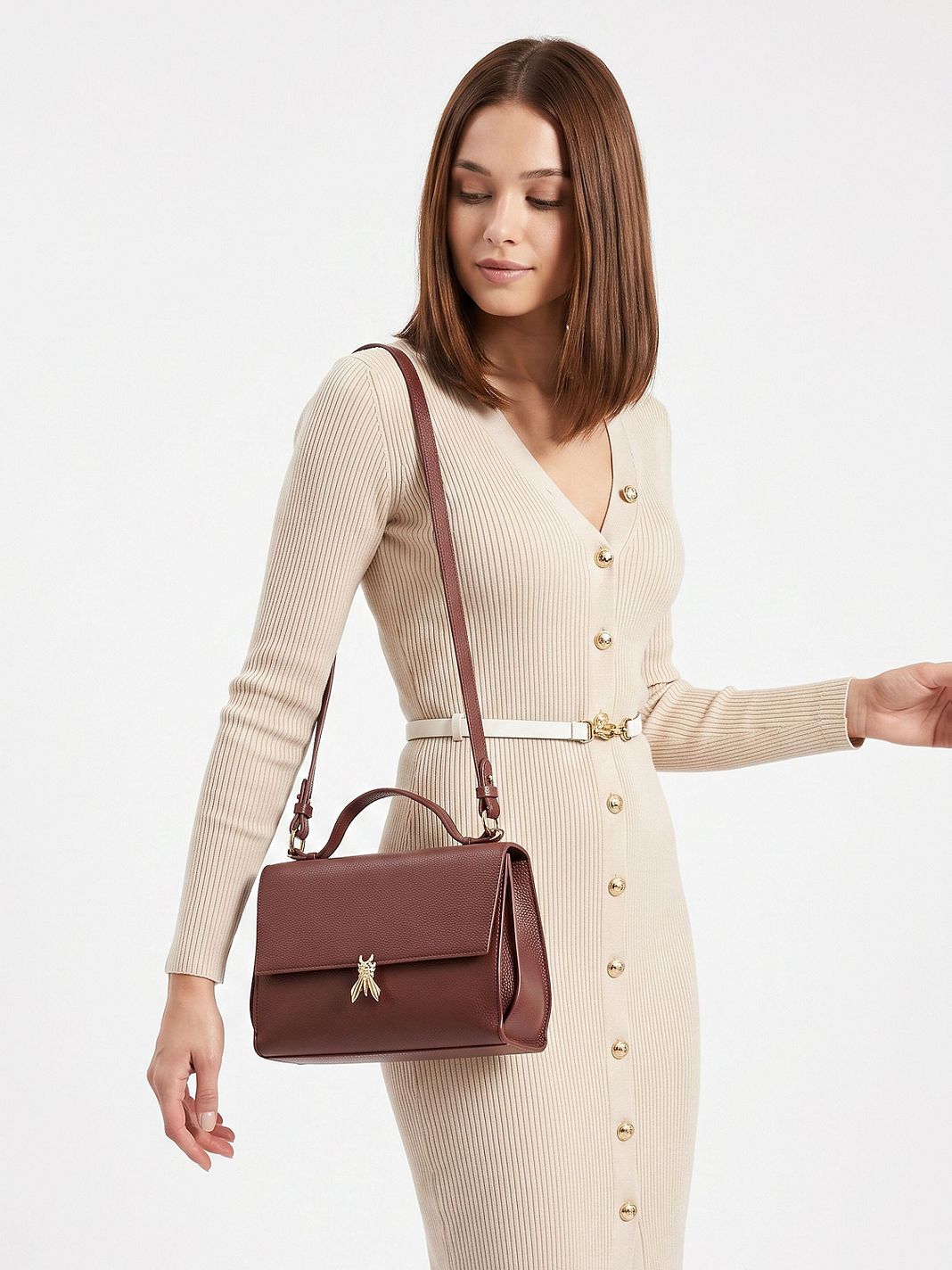 Patrizia Pepe Borsetta Vera Pelle 28 cm Patrizia Pepe Borsetta Vera Pelle 28 cm