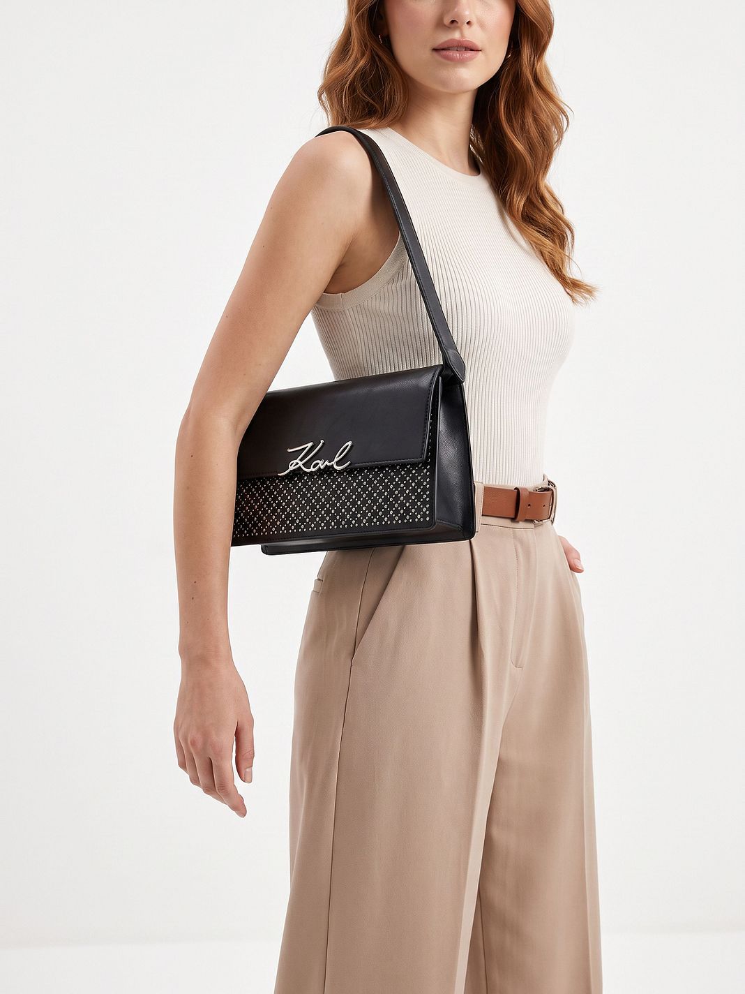 Karl Lagerfeld Signature Borsa a spalla 25.5 cm Karl Lagerfeld Signature Borsa a spalla 25.5 cm