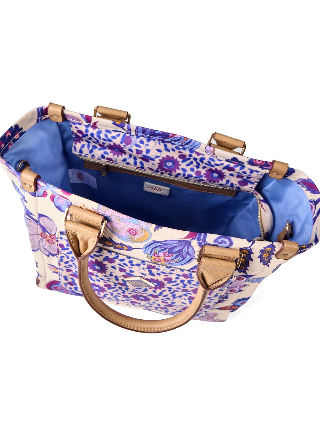 Oilily Sapphire Chintz Borsetta 34 cm Oilily Sapphire Chintz Borsetta 34 cm