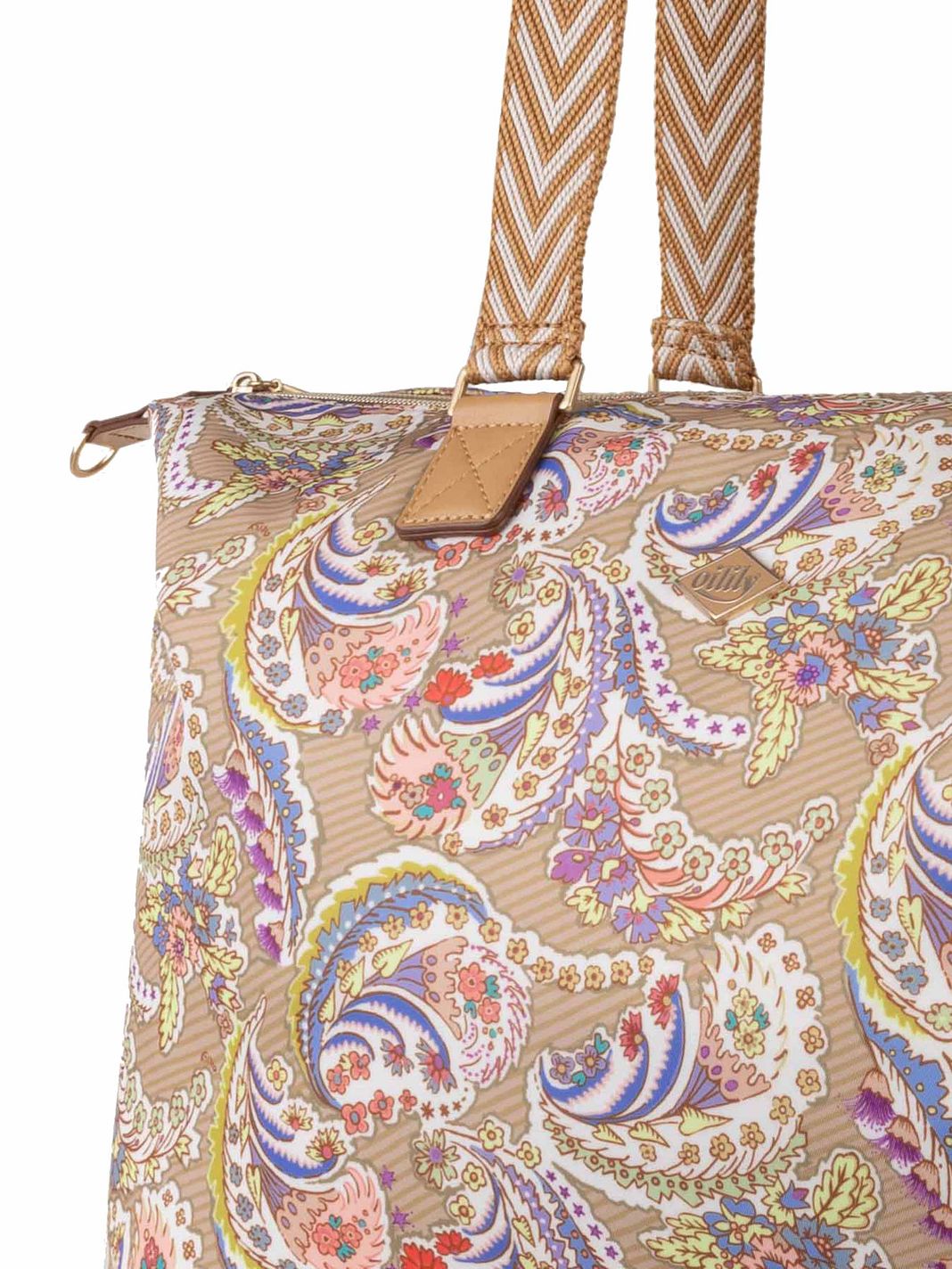 Oilily Lakshmi Paisley Borsa shopper 40 cm Oilily Lakshmi Paisley Borsa shopper 40 cm