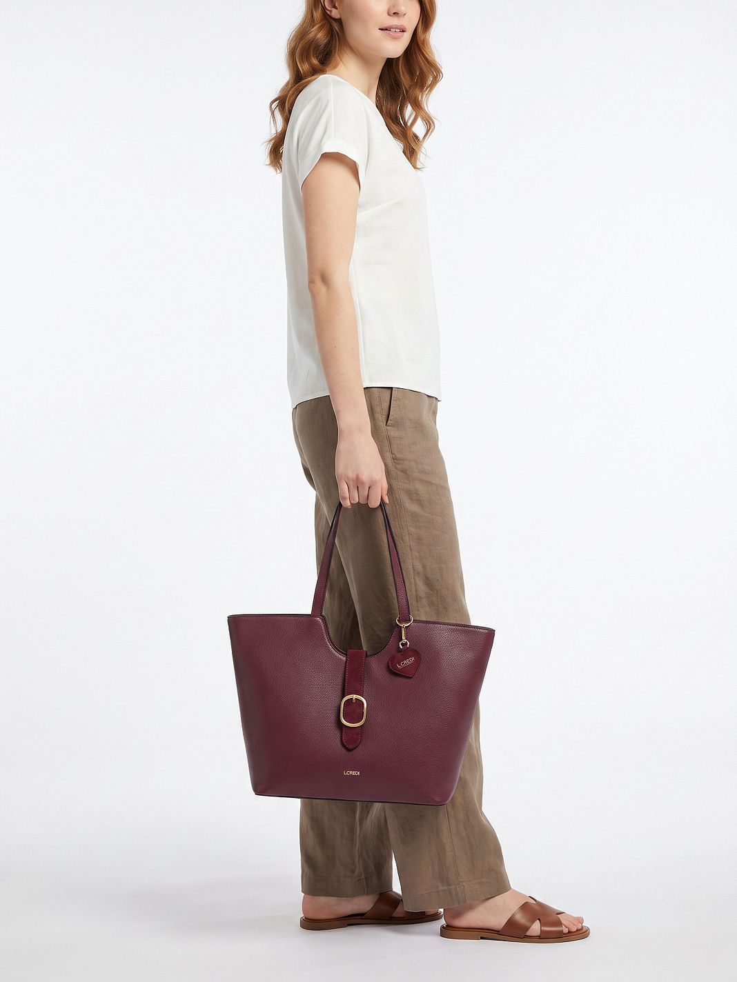L.CREDI Solenn.ai Borsa a spalla 37 cm L.CREDI Solenn.ai Borsa a spalla 37 cm