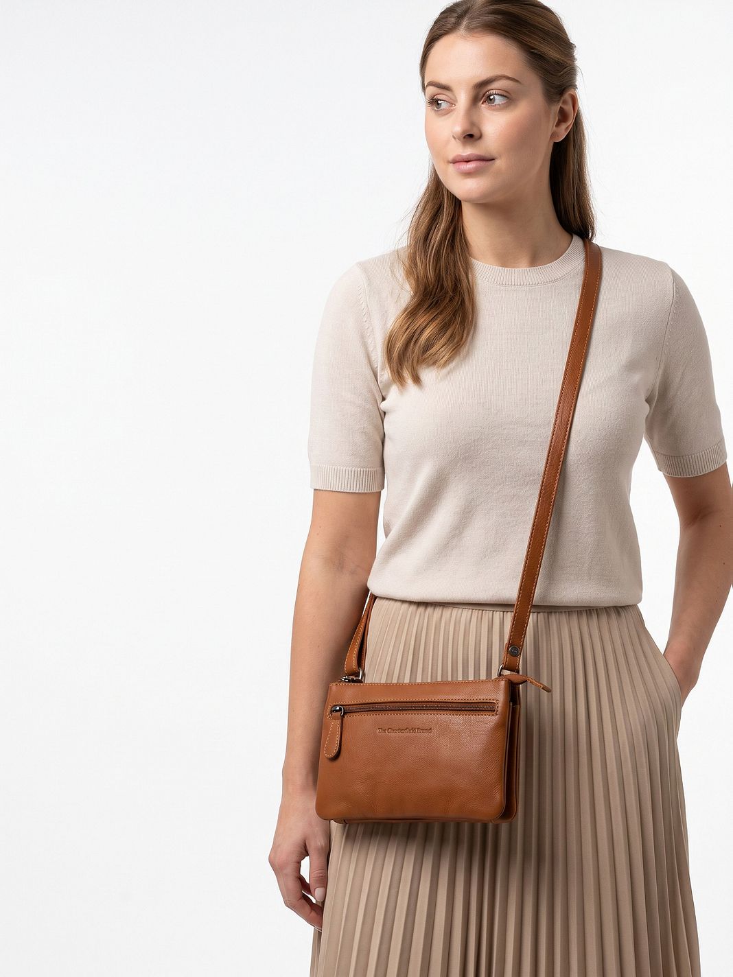 The Chesterfield Brand Brisa Crossbody-väska Läder 22.5 cm The Chesterfield Brand Brisa Crossbody-väska Läder 22.5 cm