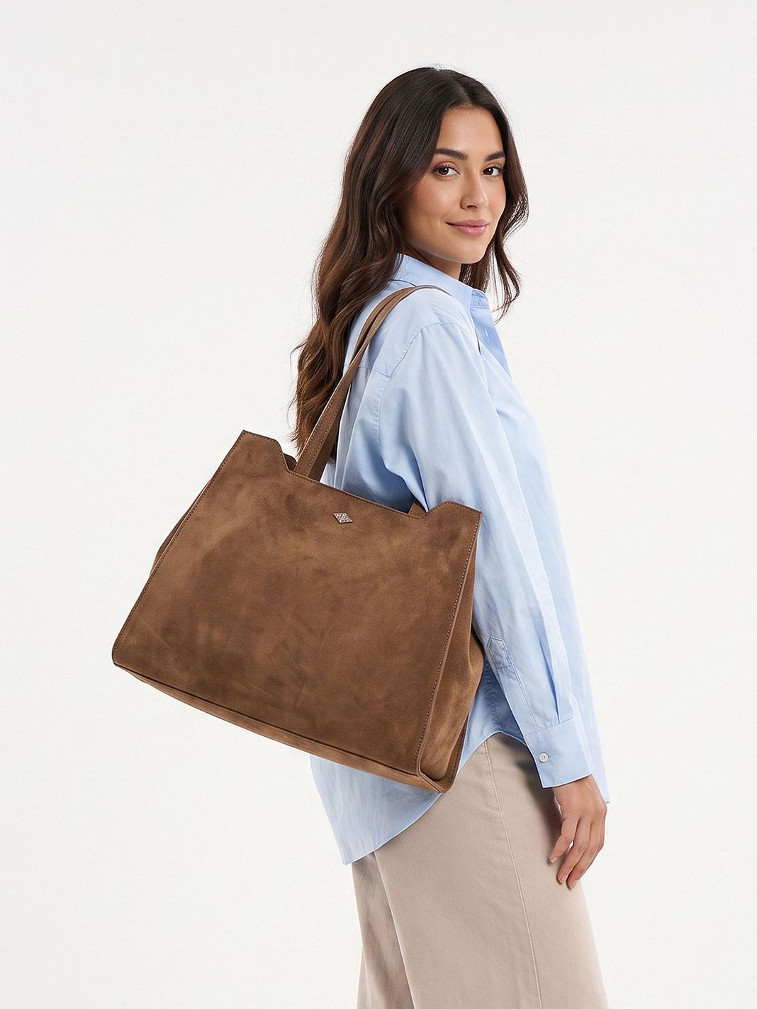 Replay Borsa shopper Vera Pelle 40 cm Replay Borsa shopper Vera Pelle 40 cm