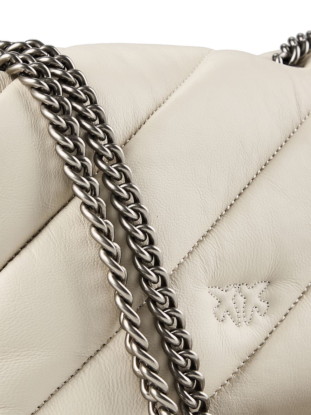 PINKO Love Puff Borsa a tracolla Vera Pelle 27 cm PINKO Love Puff Borsa a tracolla Vera Pelle 27 cm