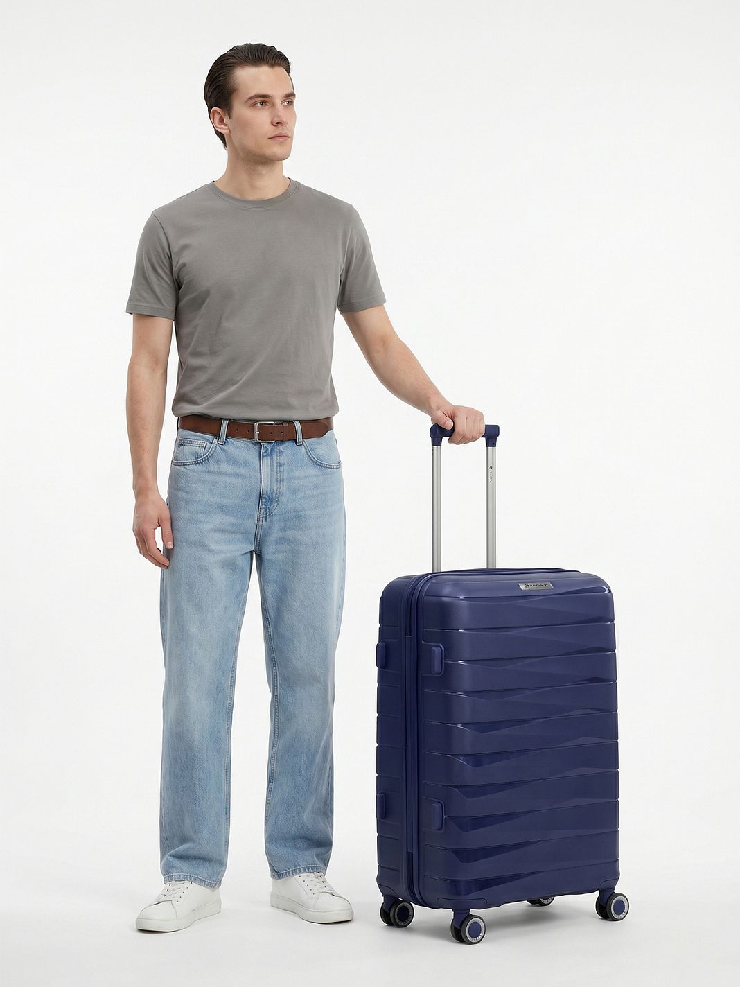Franky London 4 ruedas Trolley M 65 cm Con asa expansible Franky London 4 ruedas Trolley M 65 cm Con asa expansible