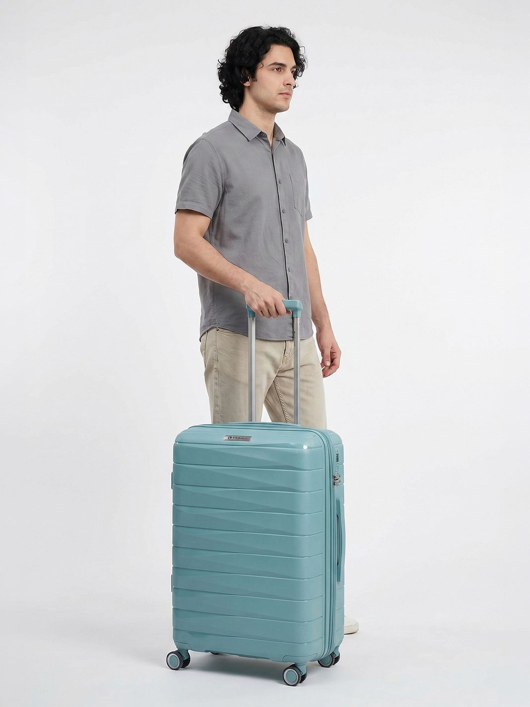 Franky London 4 ruedas Trolley M 65 cm Con asa expansible Franky London 4 ruedas Trolley M 65 cm Con asa expansible