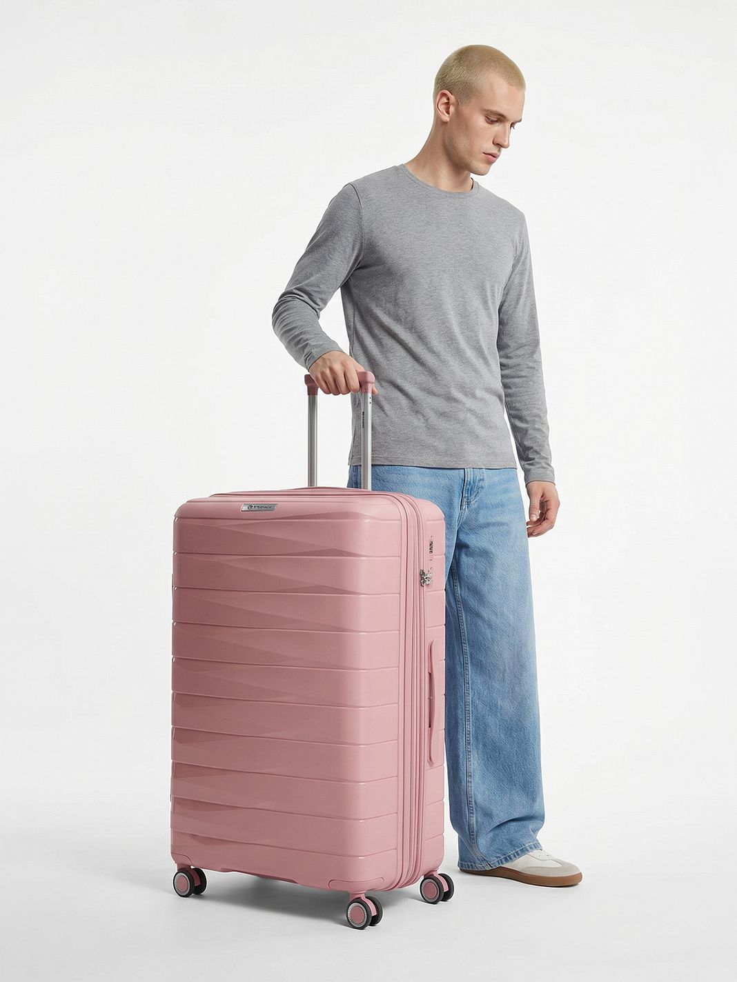 Franky London 4 ruedas Trolley L 74 cm Con asa expansible Franky London 4 ruedas Trolley L 74 cm Con asa expansible