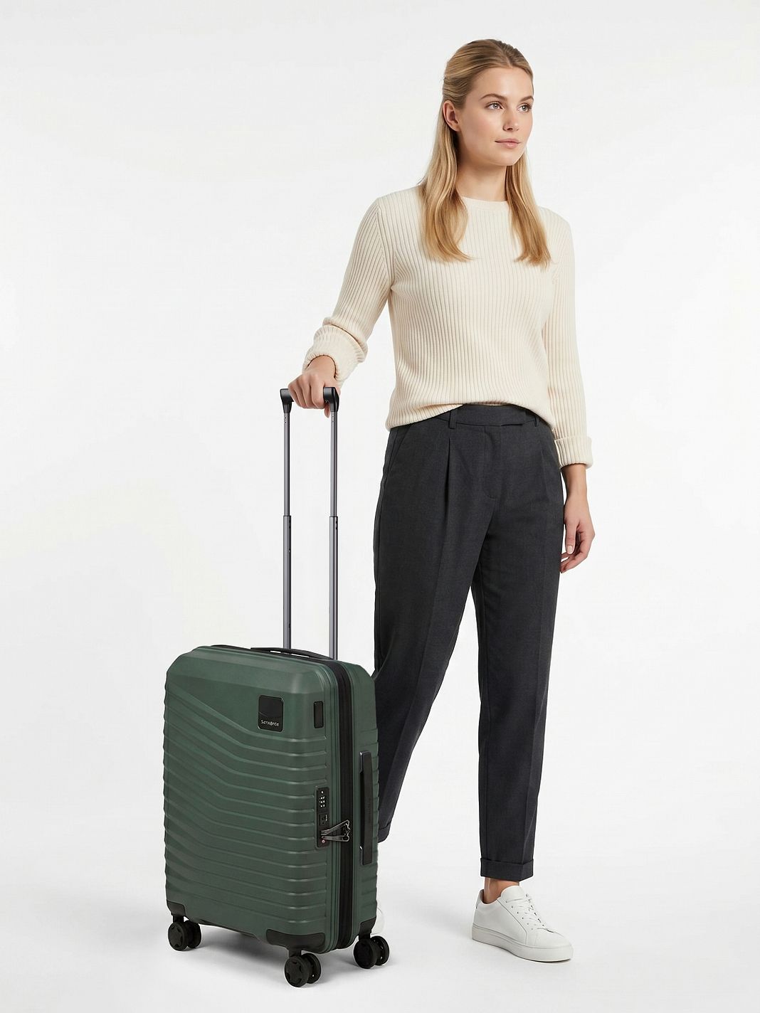 Samsonite Intuo 4-hjulig Kabinväska S 55 cm med expansionsveck