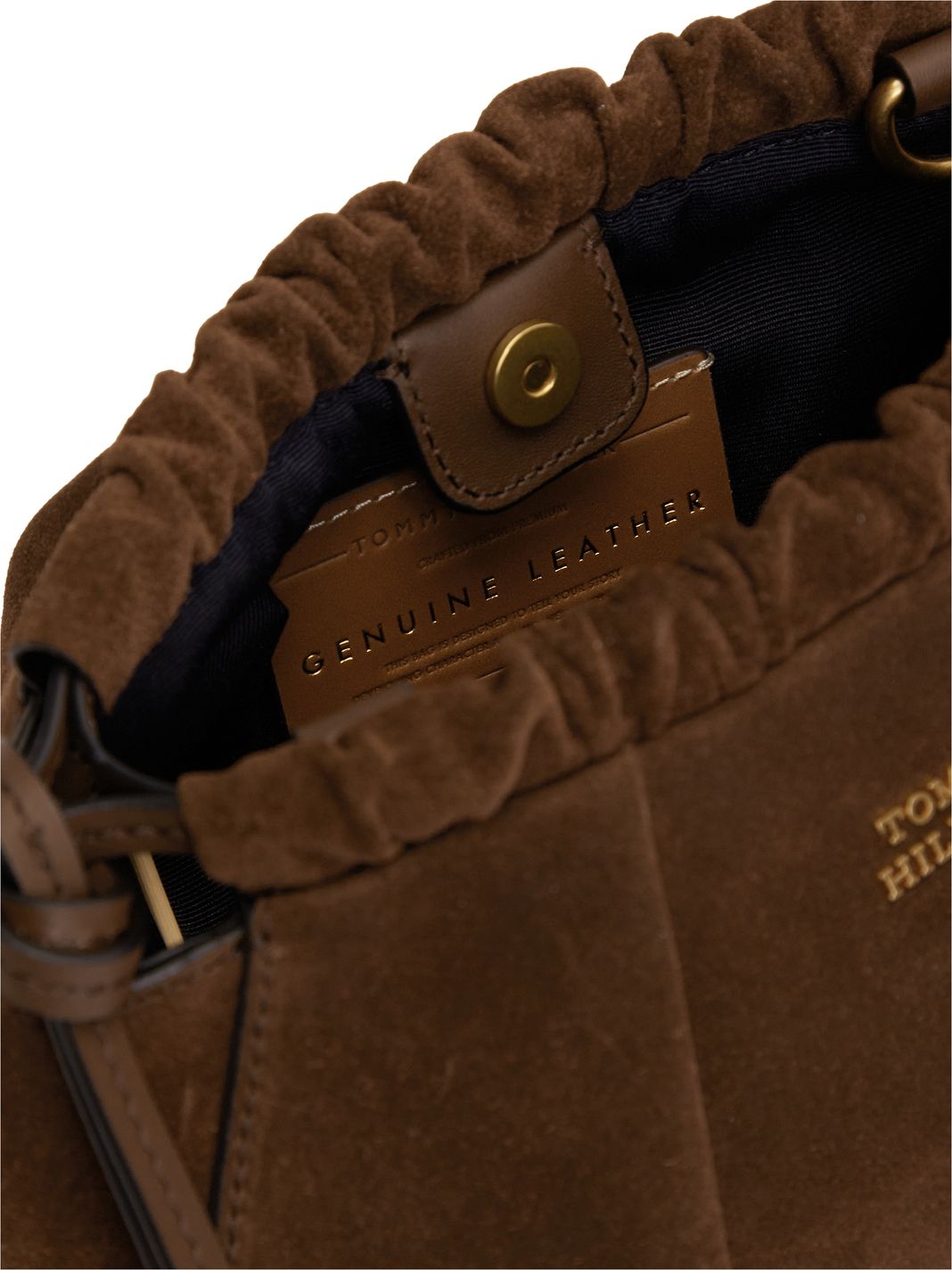 Tommy Hilfiger Soft Leather Borsa a sacco Vera Pelle 25 cm Tommy Hilfiger Soft Leather Borsa a sacco Vera Pelle 25 cm