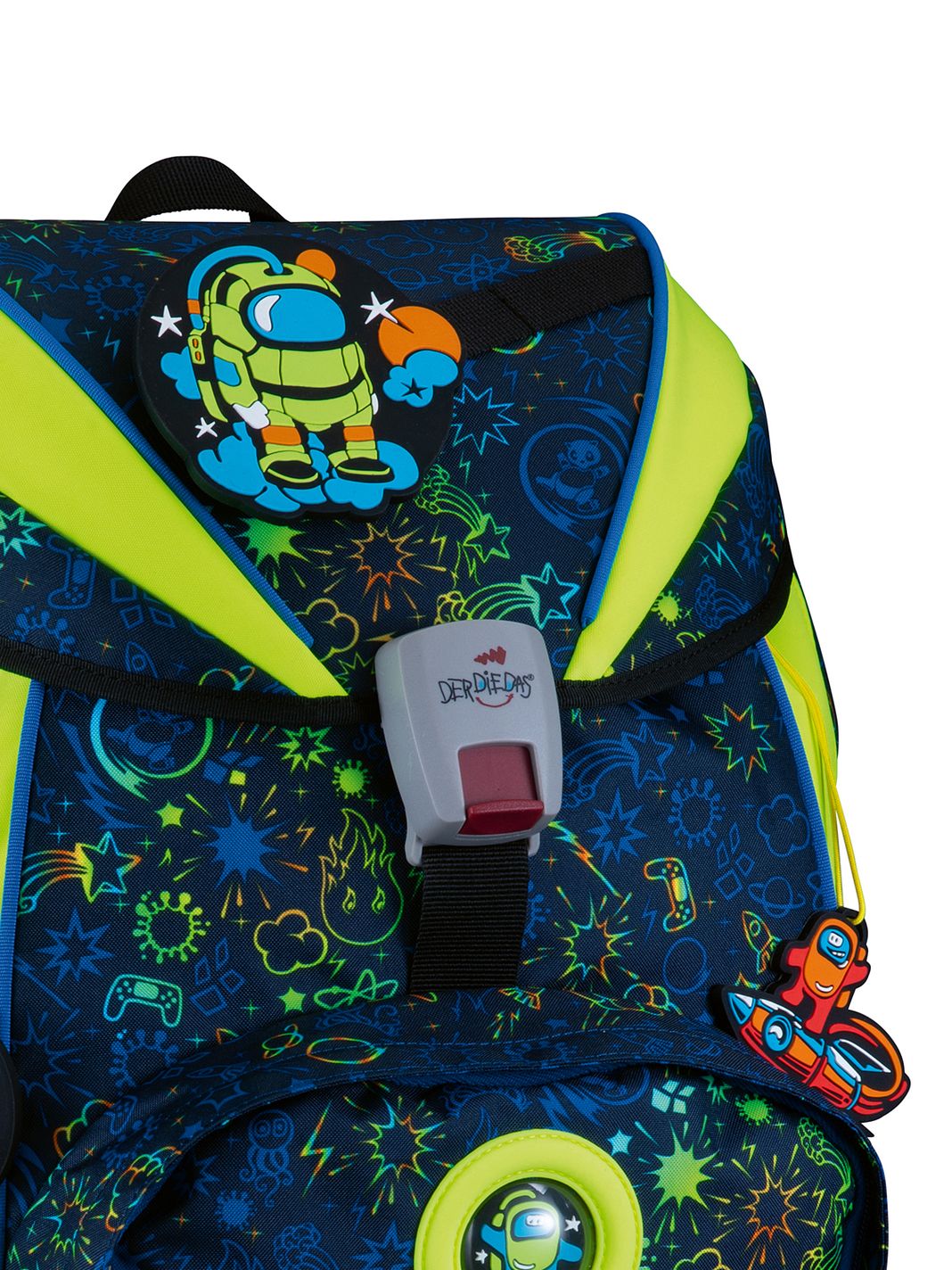 DerDieDas ErgoFlex Set di borse per la scuola 5 pezzi