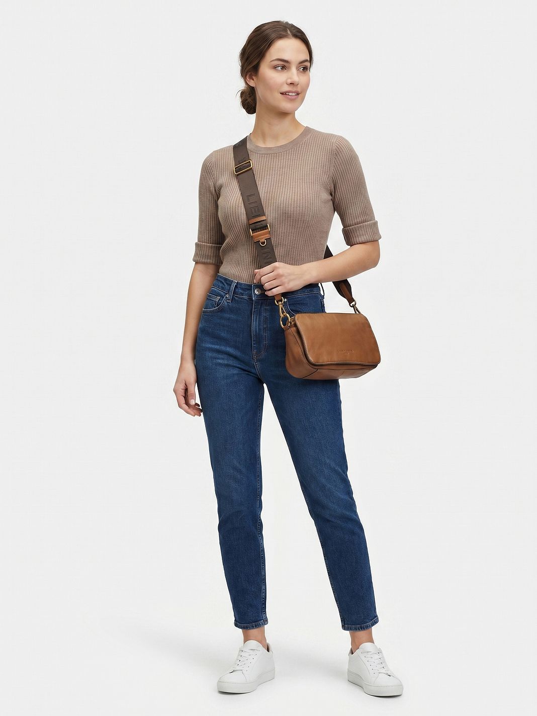 Liebeskind Clarice Bolsa de hombro Piel natural 26 cm
