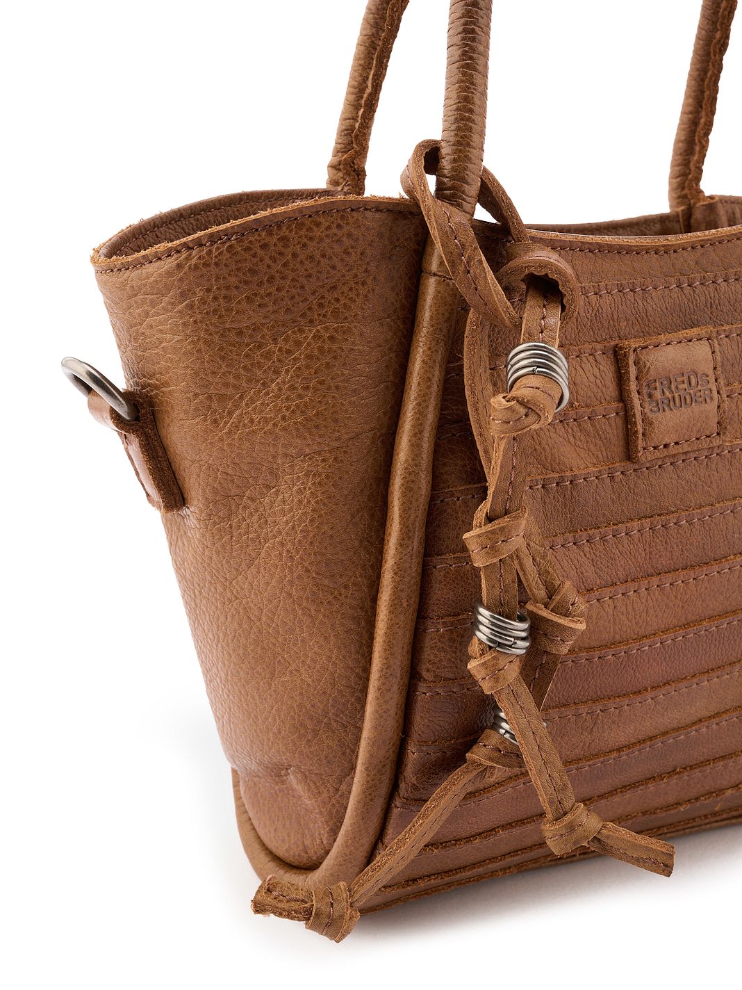 FredsBruder Layer Mini Borsa Borsa a spalla Vera Pelle 17 cm FredsBruder Layer Mini Borsa Borsa a spalla Vera Pelle 17 cm