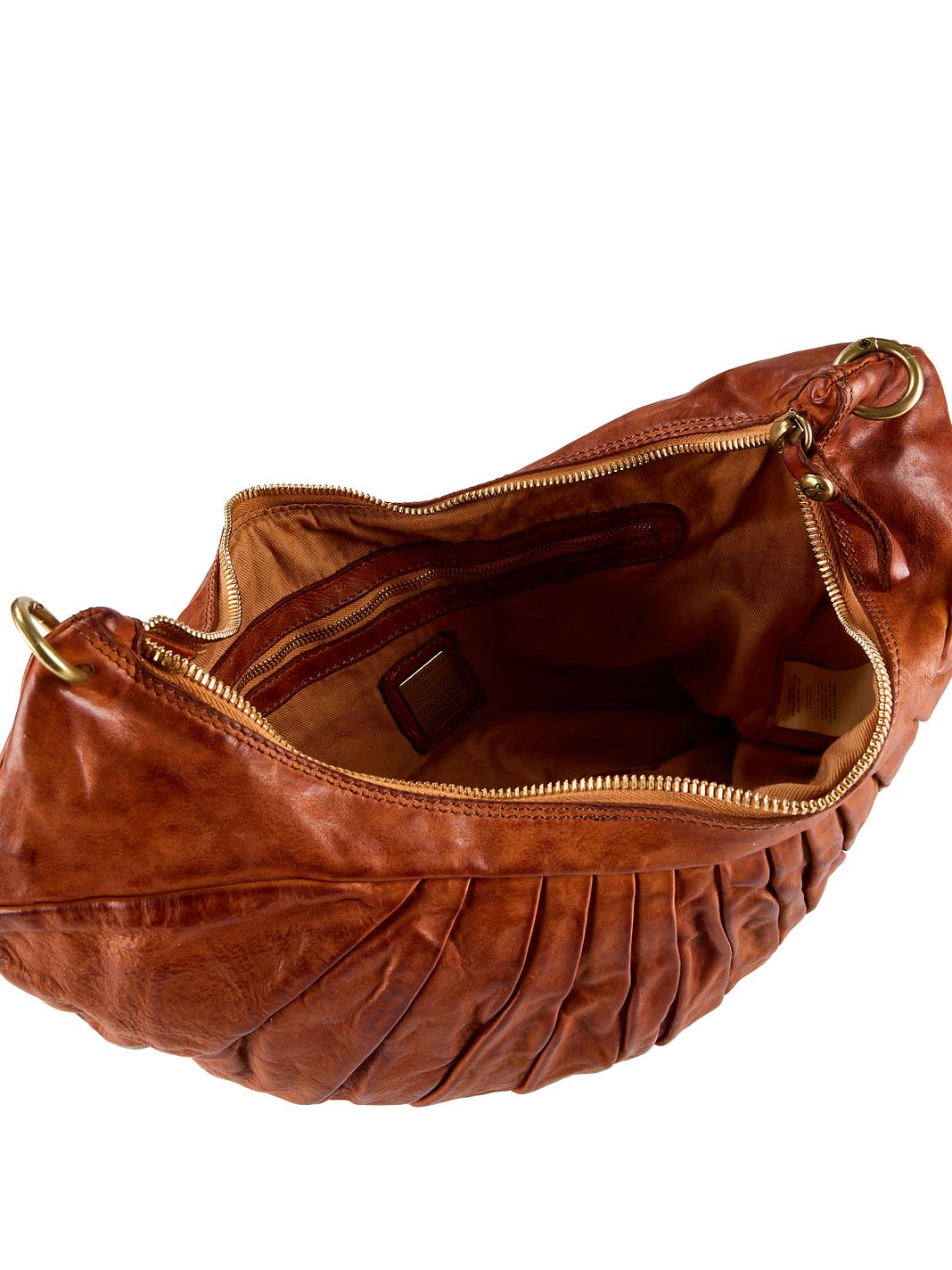 Campomaggi Luna Borsa a spalla Vera Pelle 45 cm
