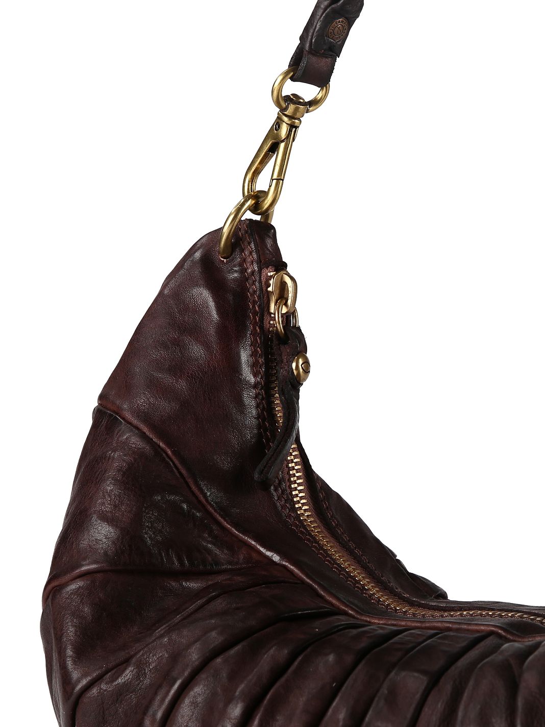 Campomaggi Luna Borsa a spalla Vera Pelle 45 cm