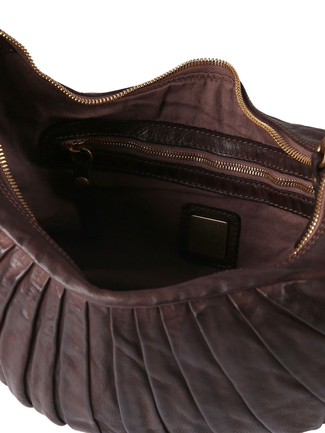 Campomaggi Luna Borsa a spalla Vera Pelle 45 cm