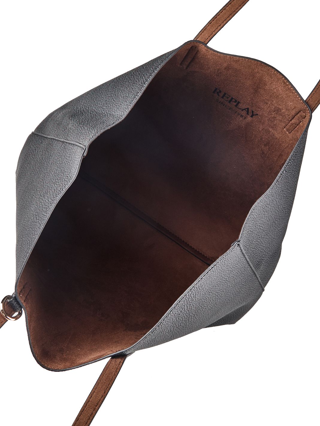 Replay Borsa shopper Vera Pelle 36 cm Replay Borsa shopper Vera Pelle 36 cm