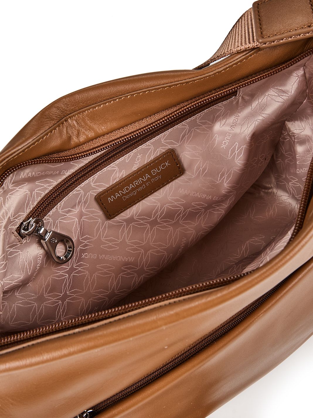 Mandarina Duck MD20 Borsa a tracolla Vera Pelle 37 cm