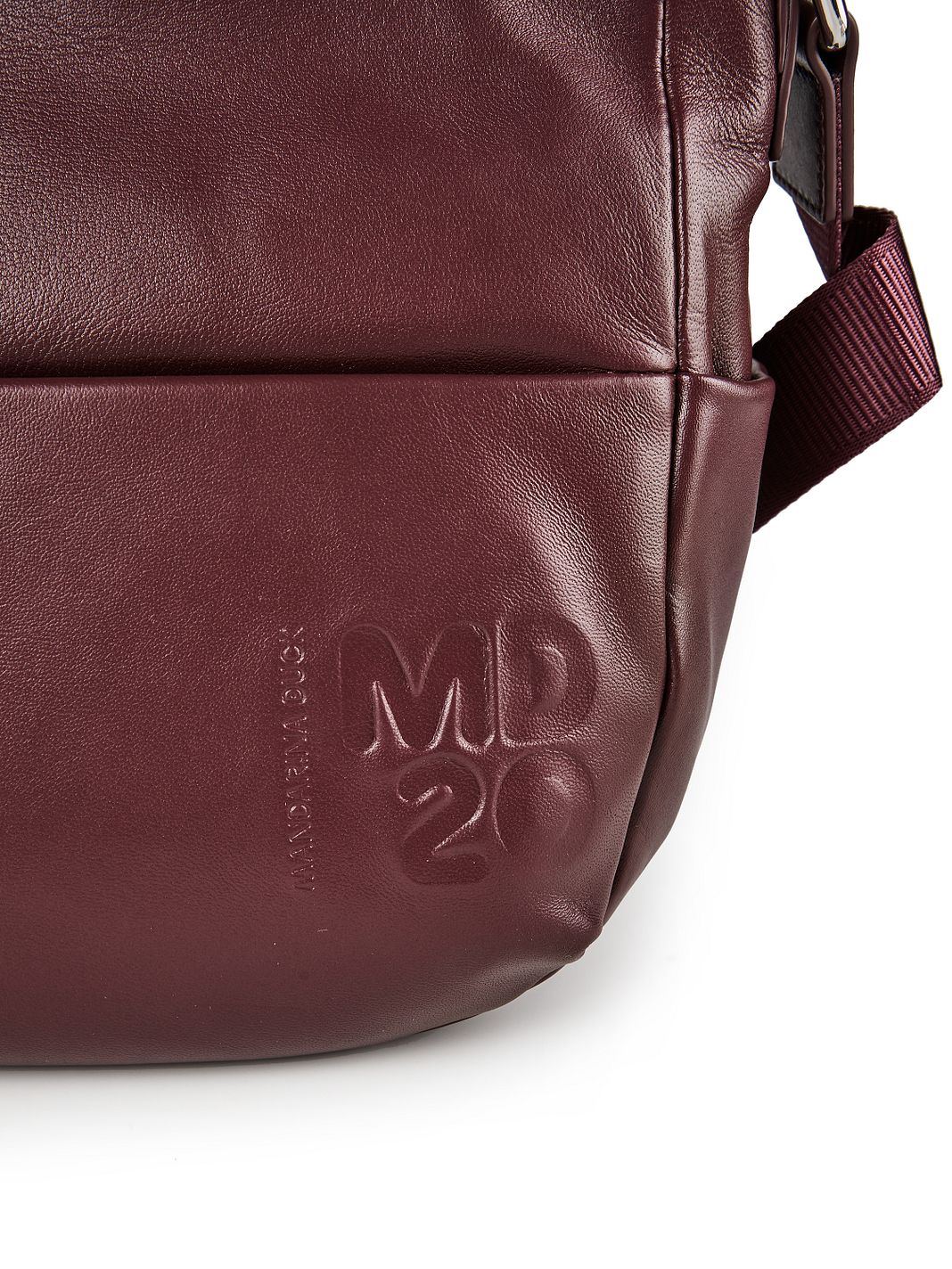 Mandarina Duck MD20 Borsa a tracolla Vera Pelle 37 cm
