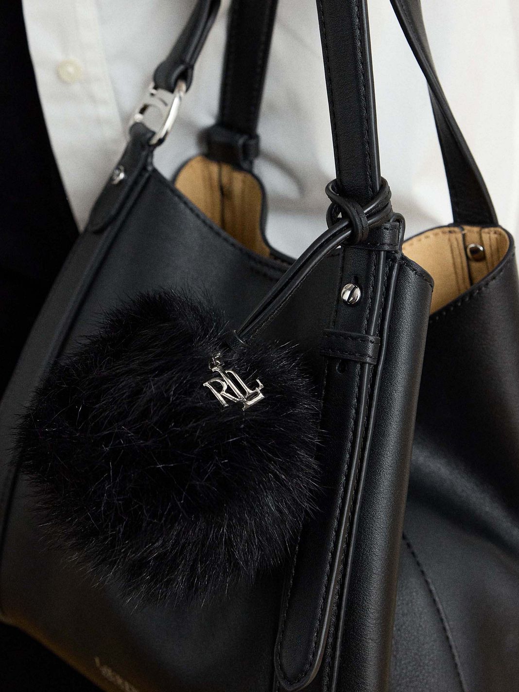 Lauren Ralph Lauren Lädernyckelring, 23 cm Lauren Ralph Lauren Lädernyckelring, 23 cm