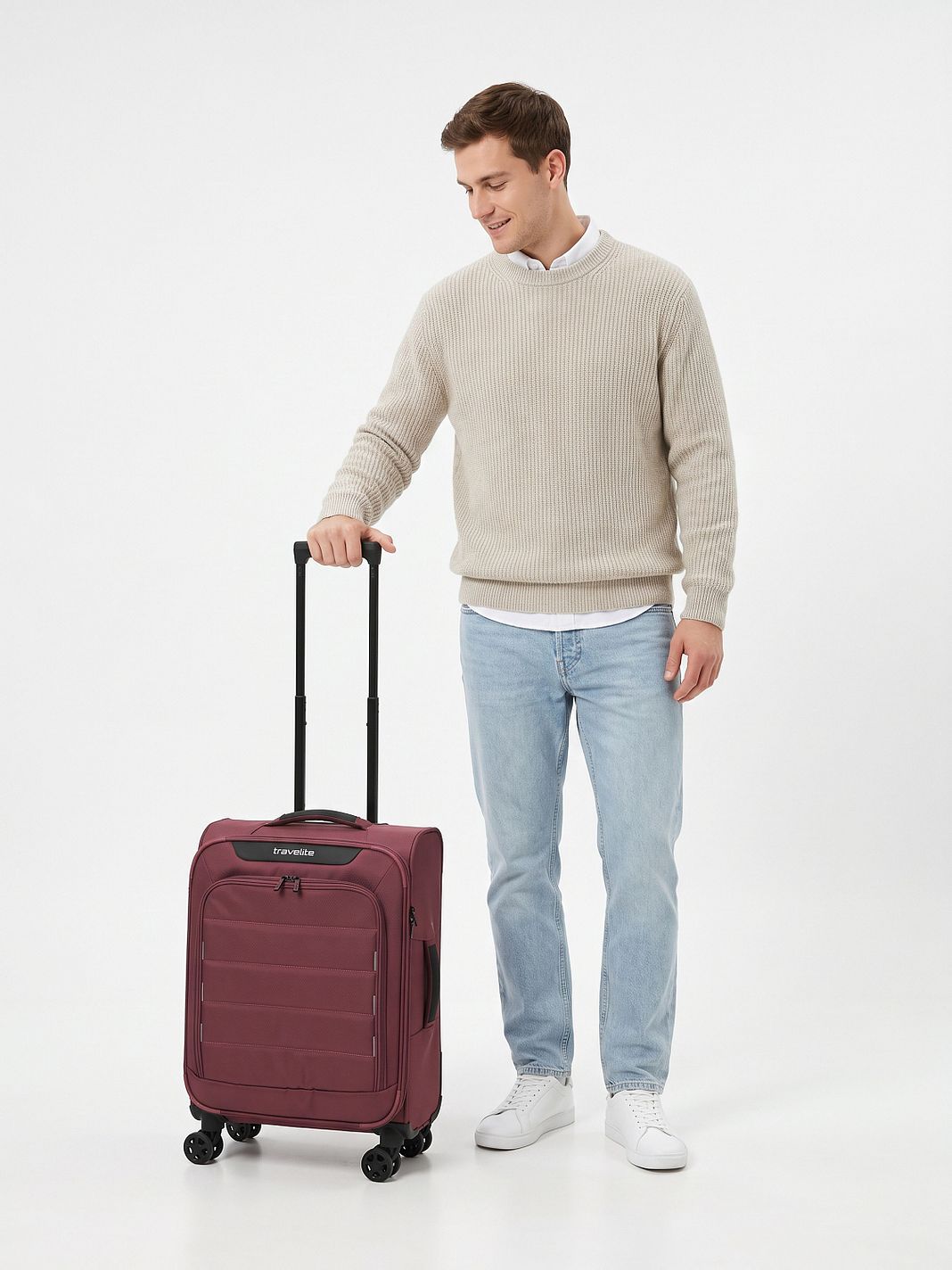 Travelite Skaii 4 ruote Trolley cabina S 55 cm