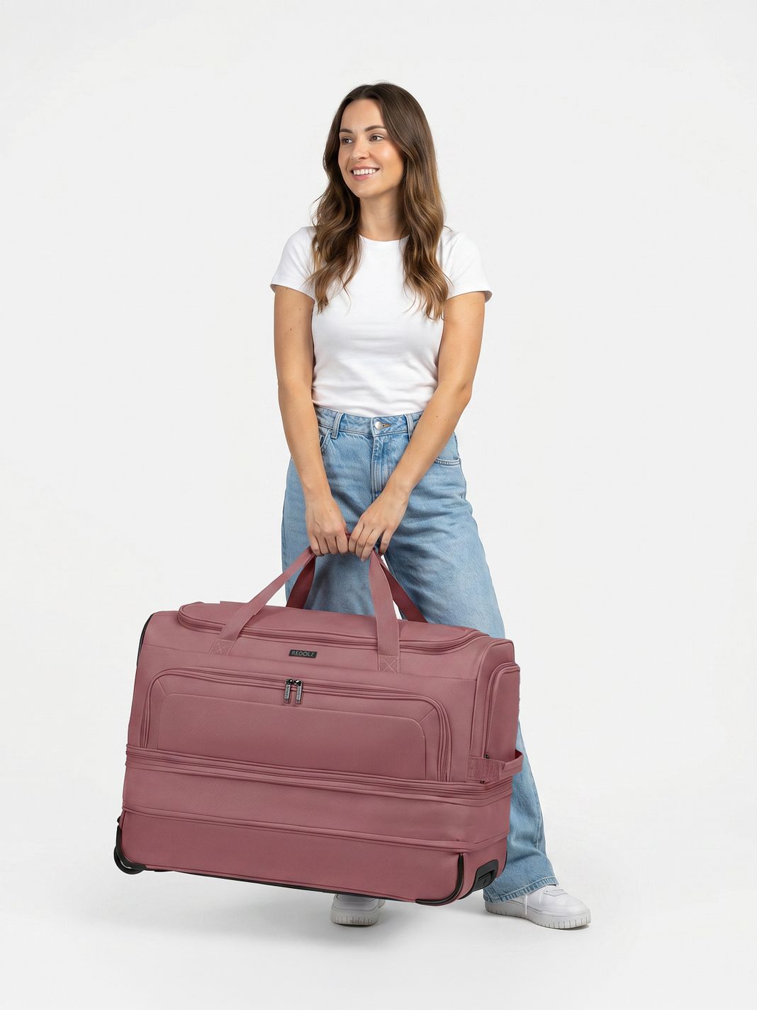 Redolz Duffle Essentials 2-pyöräinen matkakassi, pituus 70 cm, laajennettava osa Redolz Duffle Essentials 2-pyöräinen matkakassi, pituus 70 cm, laajennettava osa
