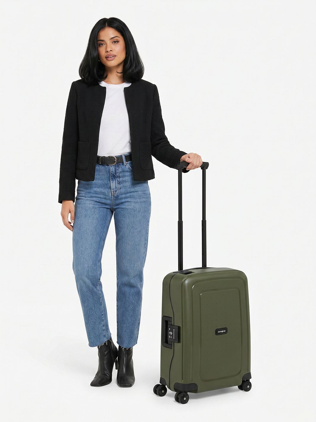 Samsonite S'Cure 4 ruote Trolley cabina 55 cm