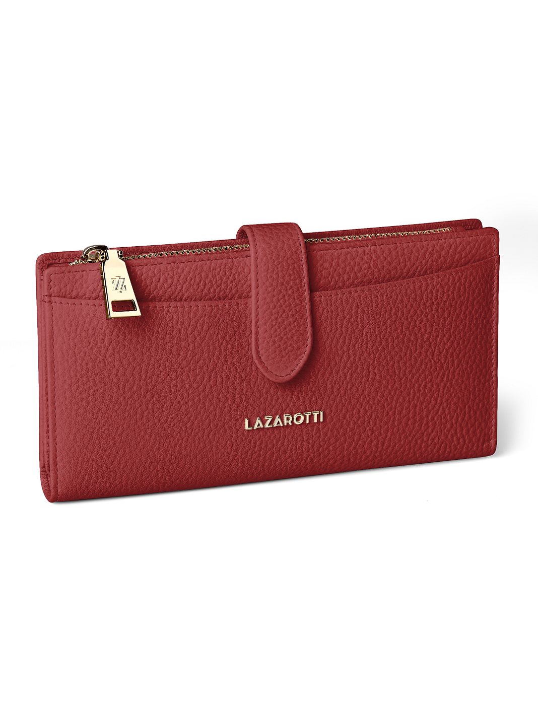 Lazarotti Bologna Leather Portafoglio Vera Pelle 20 cm