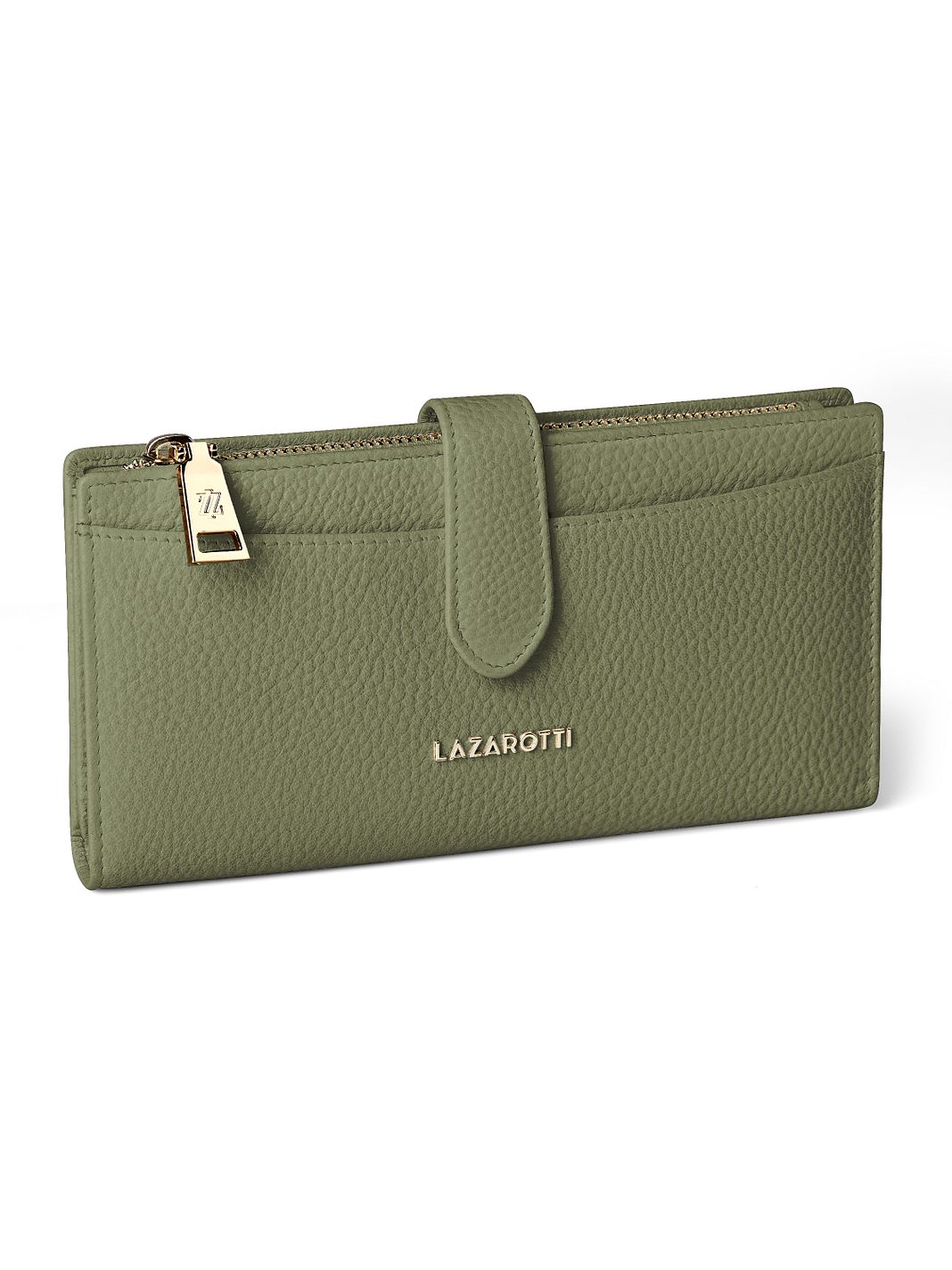 Lazarotti Bologna Leather Portafoglio Vera Pelle 20 cm