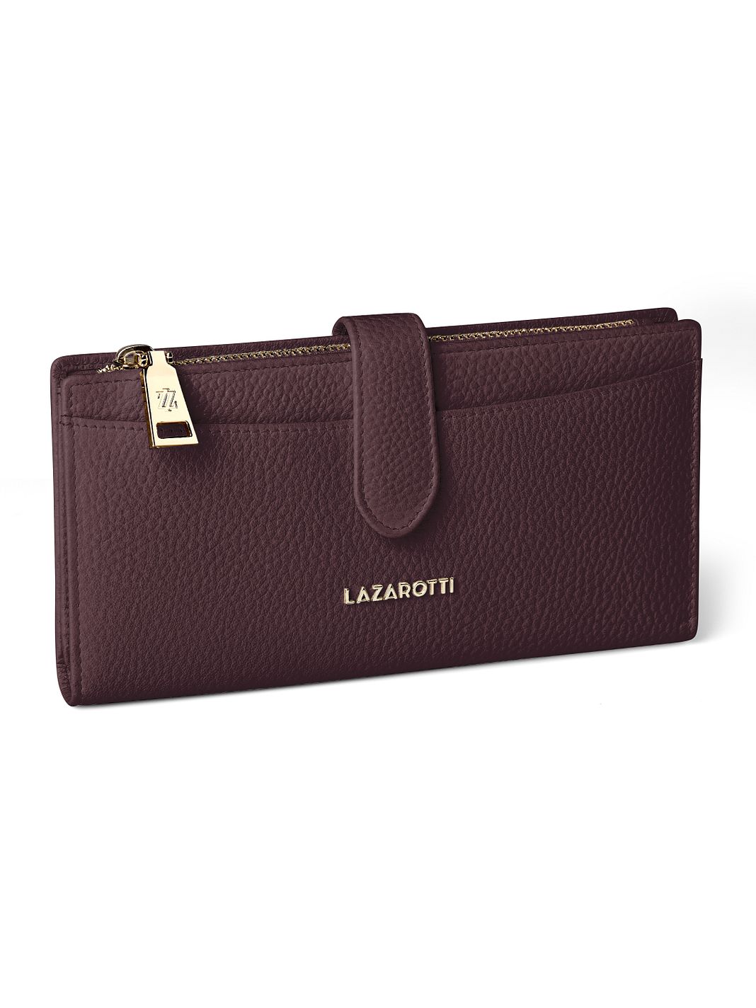 Lazarotti Bologna Leather Portafoglio Vera Pelle 20 cm