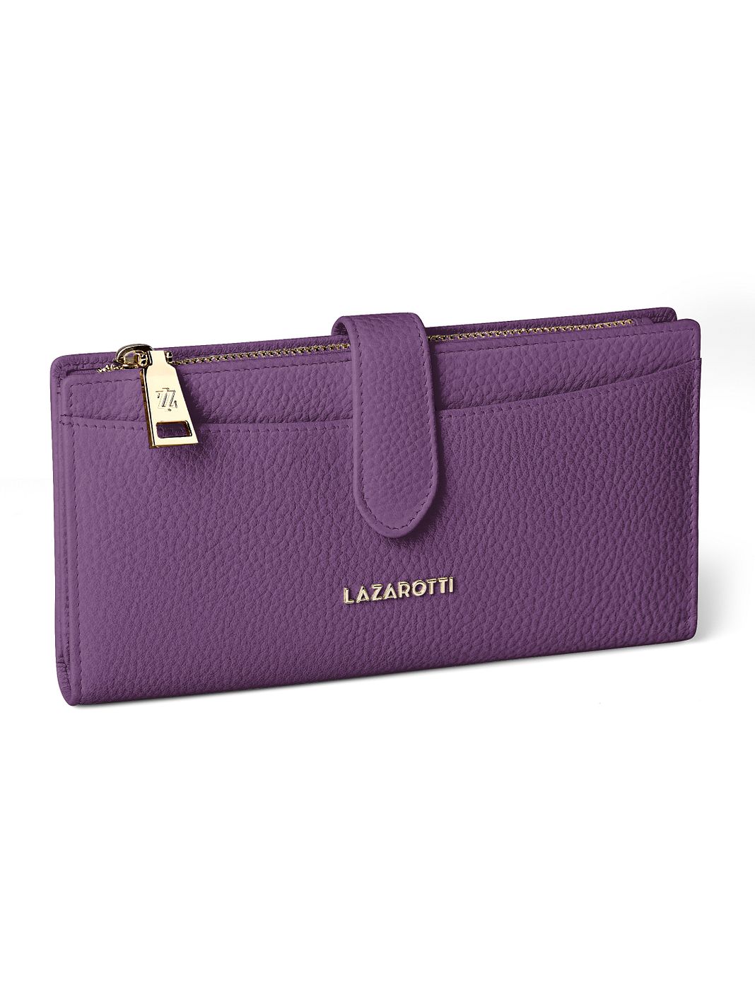 Lazarotti Bologna Leather Portafoglio Vera Pelle 20 cm