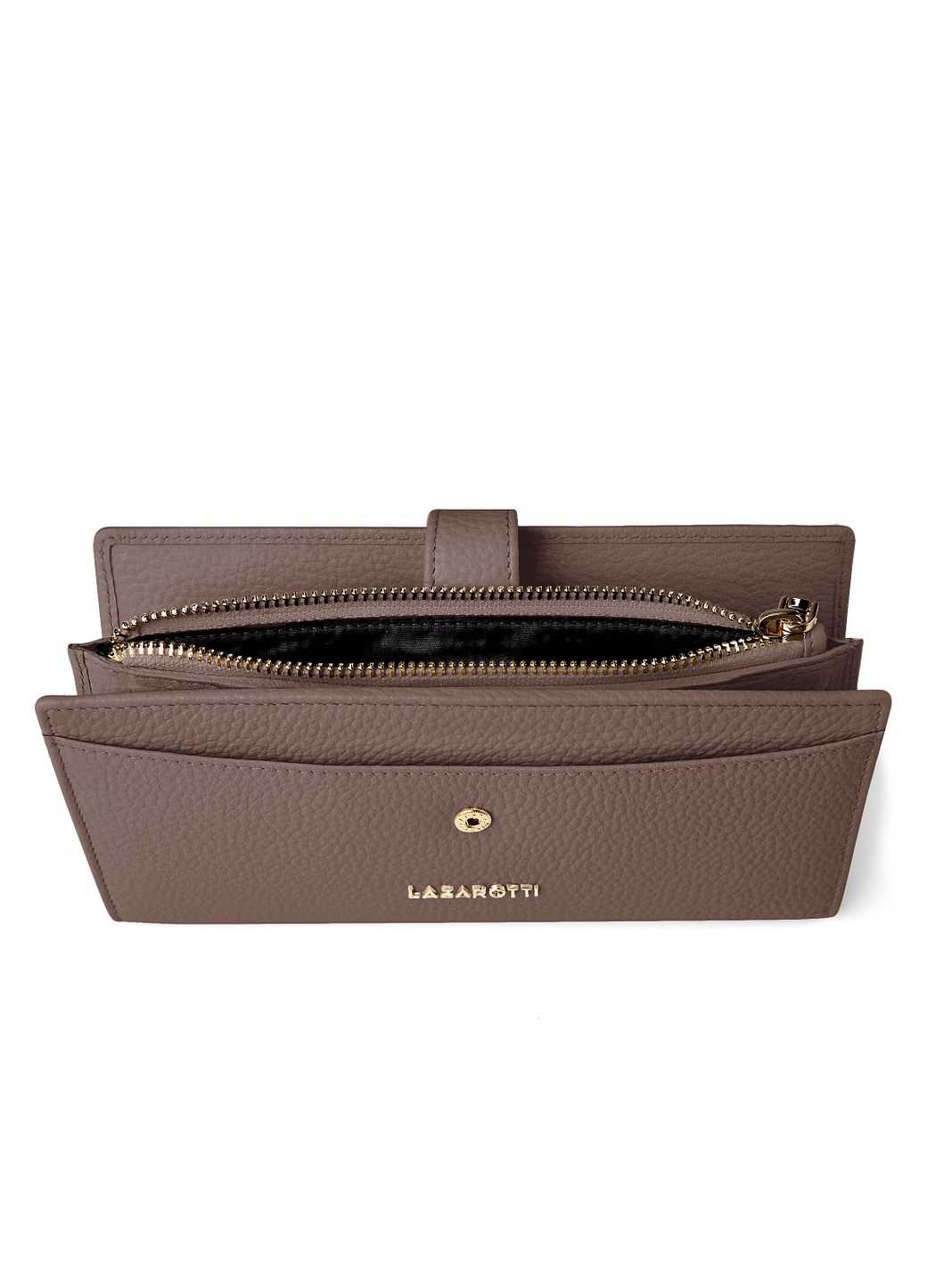 Lazarotti Bologna Leather Portafoglio Vera Pelle 20 cm