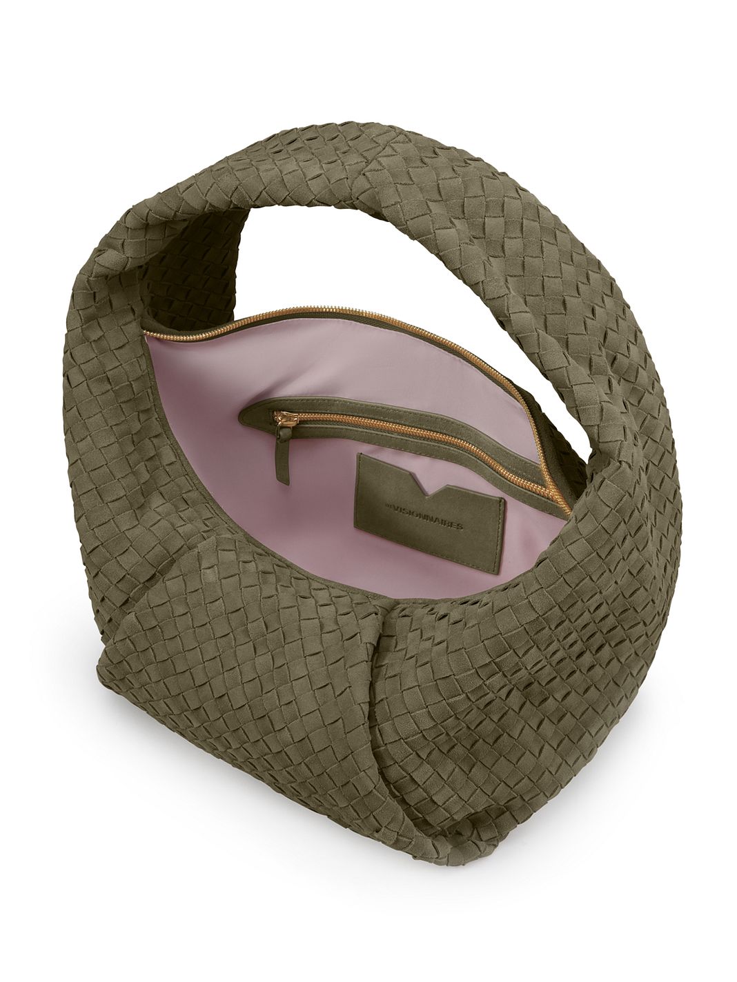 LES VISIONNAIRES Greta weave Borsetta Vera Pelle 37 cm LES VISIONNAIRES Greta weave Borsetta Vera Pelle 37 cm