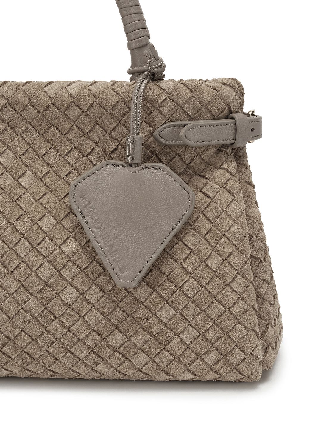LES VISIONNAIRES Issac Weave Borsetta Vera Pelle 31 cm LES VISIONNAIRES Issac Weave Borsetta Vera Pelle 31 cm