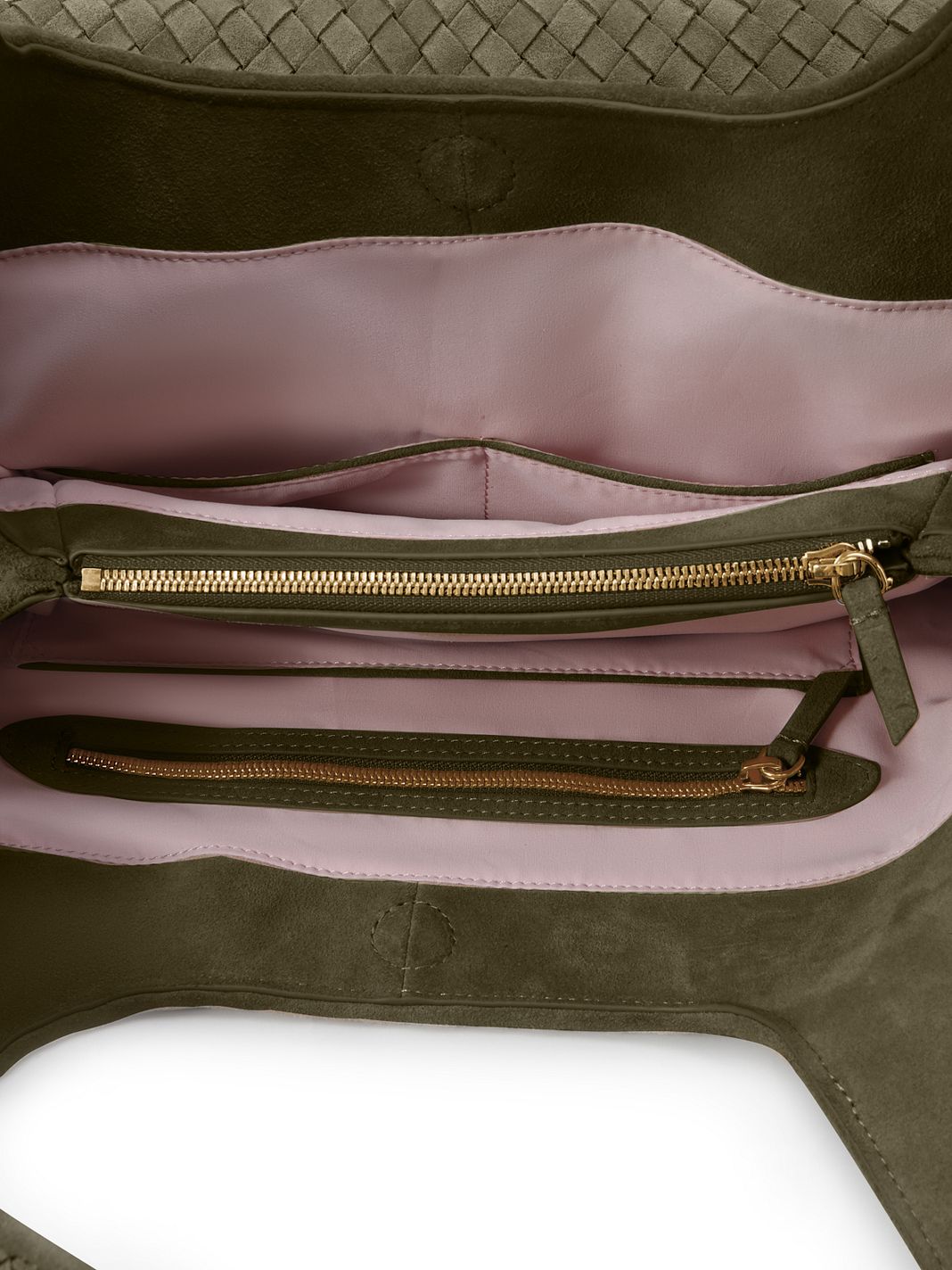 LES VISIONNAIRES Paz Weave Borsa a spalla Vera Pelle 44 cm LES VISIONNAIRES Paz Weave Borsa a spalla Vera Pelle 44 cm