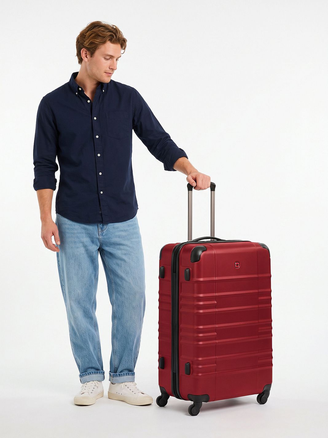Wenger Amplar Evo 4 ruote Carrello L 75 cm espandibile Wenger Amplar Evo 4 ruote Carrello L 75 cm espandibile